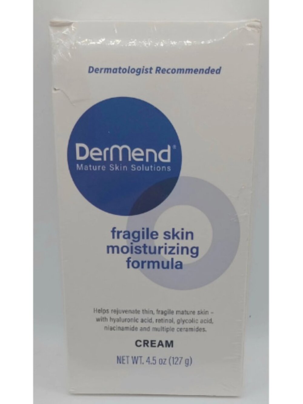 Dermend Mature Skin Solutions Fragile Skin Moisturizing Cream 4.5oz